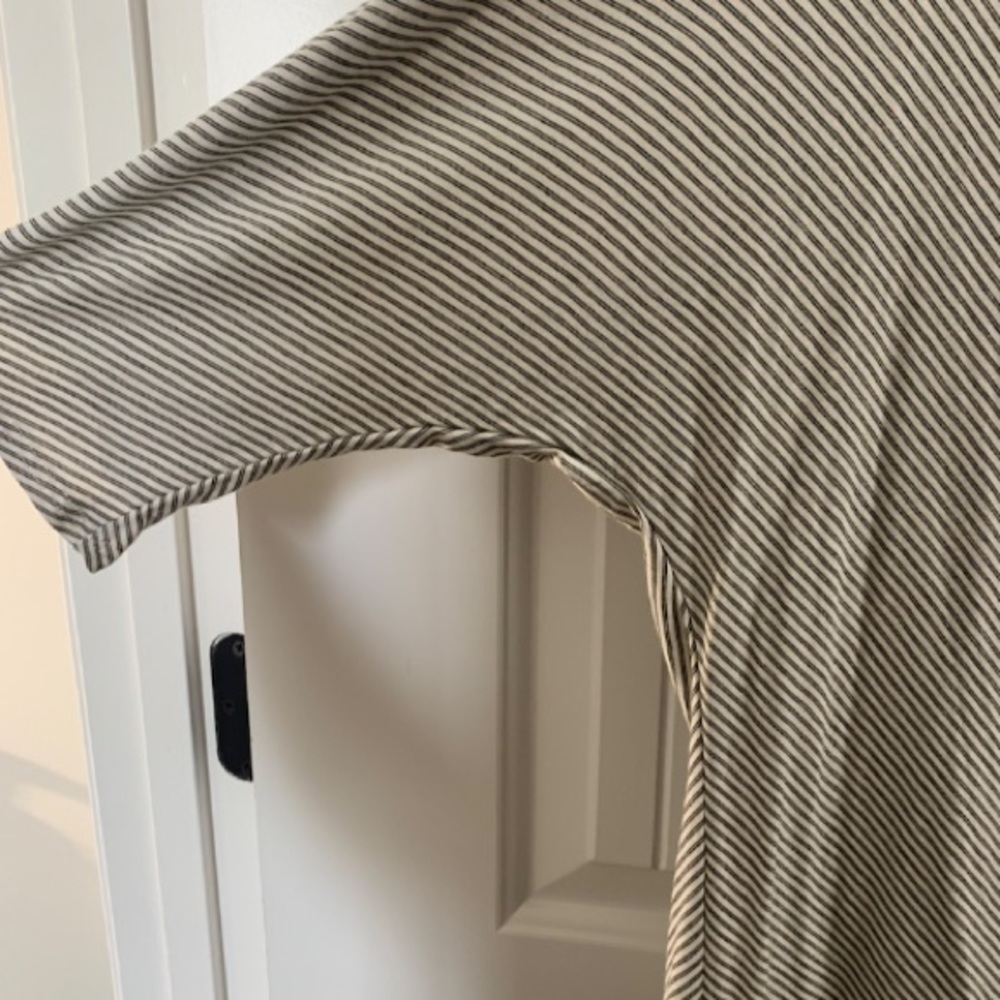 Black and White Striped Shirt - Picture 3 of 5